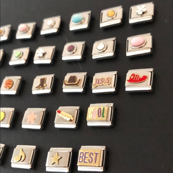 COPY - ITALIAN CHARMS FOR LINK INTERLOCKING BRACE… - Picture 2 of 8